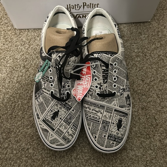 VANS Era ComfyCush x Harry Potter Newspaper 2019. New in Box - Picture 6 of 7